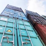 Picture of shipping containers